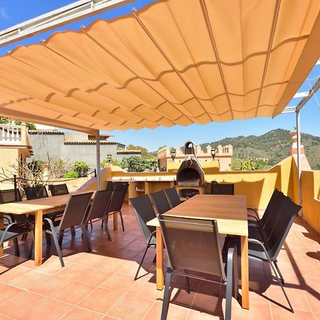 Villa Rural En Malaga Con Piscina Y Vistas Al Mar Kültér fotó